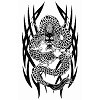 タトゥーシール トライバル・ドラゴン